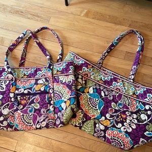 Vera Bradley set! Small duffel bag, small carry on bag and little wristlet!